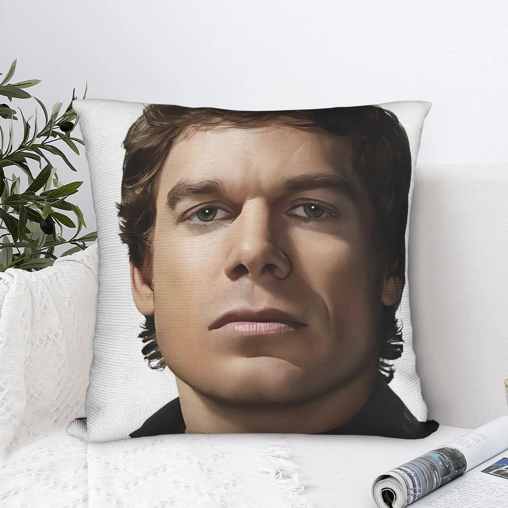 Pillow Cover Dexter Morgan  Cute Funny Pillow Case For Sofa Home Decoration Pillowcases
