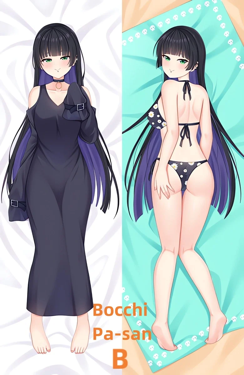 Dakimakura Anime Bocchi Pa-san Double-sided Print Of Life-size Body Pillowcase Gifts Can be Customized