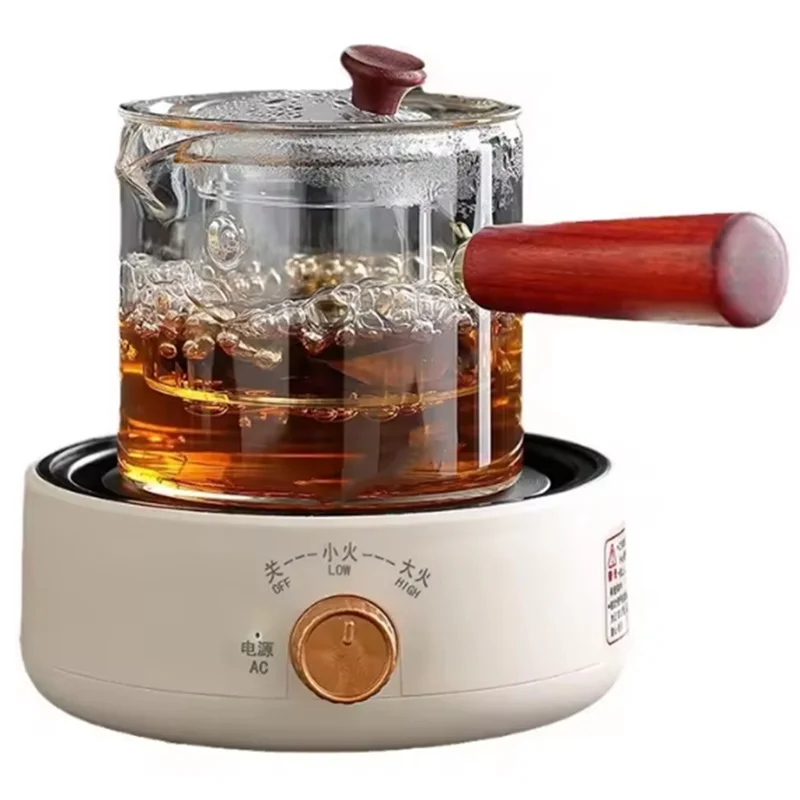 A74G-電気赤外線加熱ストーブミルク水ボイラーヒーターコーヒーモカカウンタートップバーナーシチューポット米国プラグ