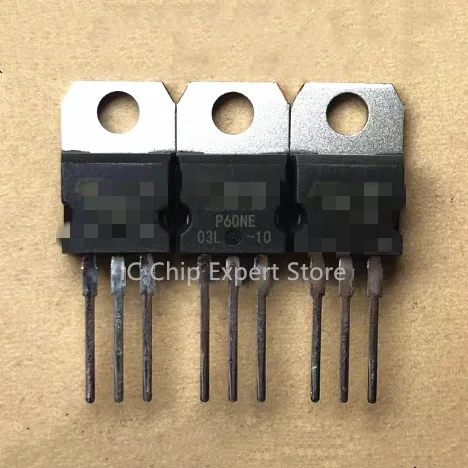 5PCS P60NE03L-10 P60NE03L TO-220 60A 30V MOS field effect tube IC Integrated circuit electronic components