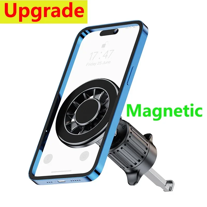 

Car Magnetic Phone Holder 360° Rotating Car Phone Bracket For iPhone 15 14 13 12 11Xiaomi Samsung Mobile Phone Support Universal