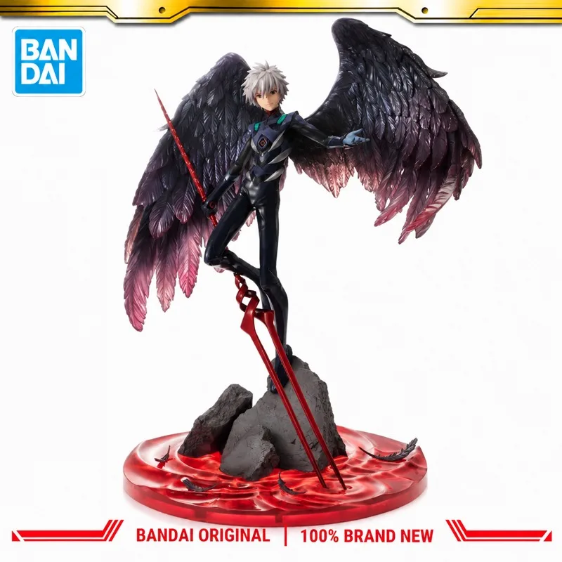 In Stock Bandai Original Megahouse Neon Genesis Evangelion Kaworu Nagisa Action Figure Model Doll Brand New Boxed Anime