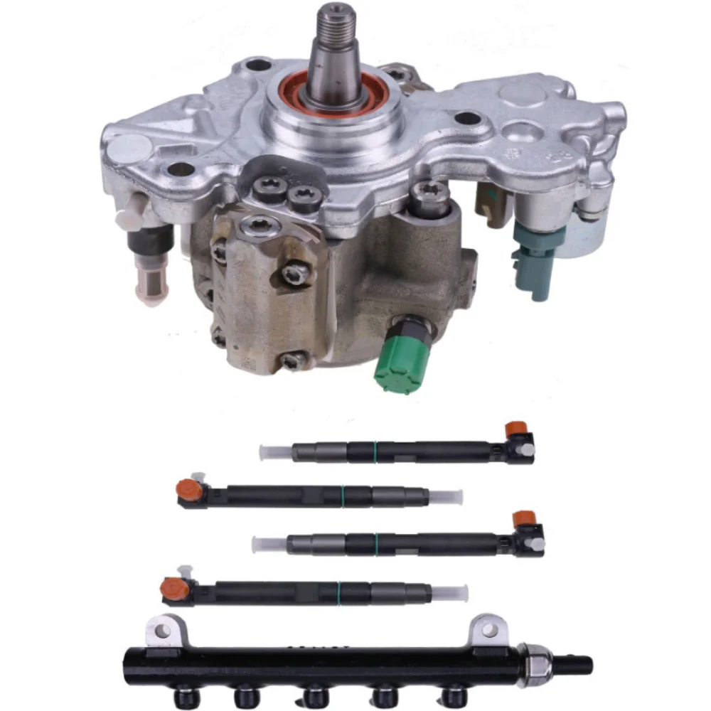 

D24 Fuel Kit Injectors&Common Rail 7516848 for Bobcat Doosan S540 S510 S530 S550