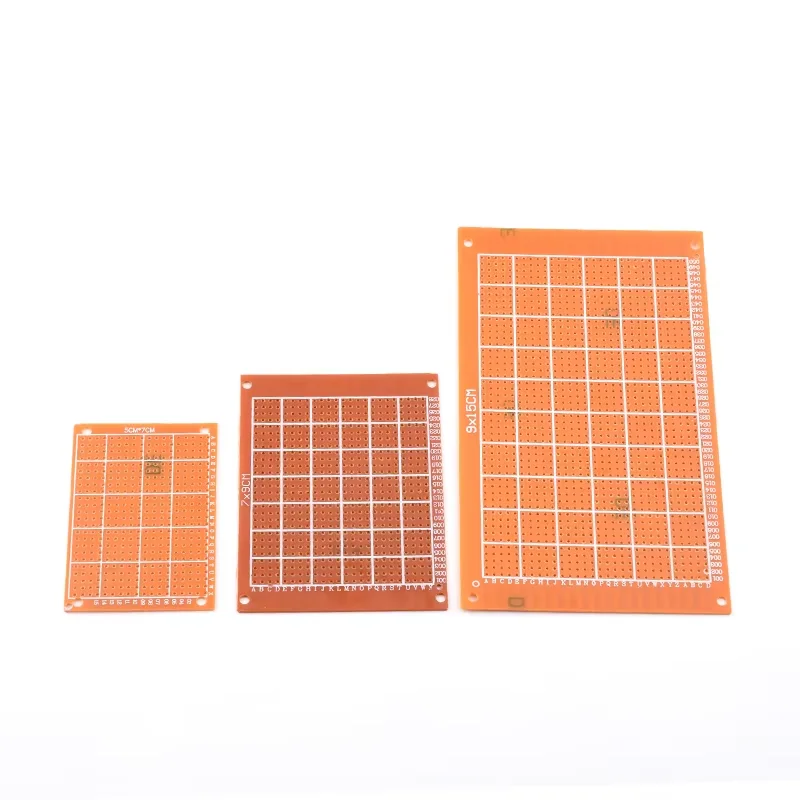 Single sided prototype PCB universal board circuit board electrical welding experimental board circuit board yellow