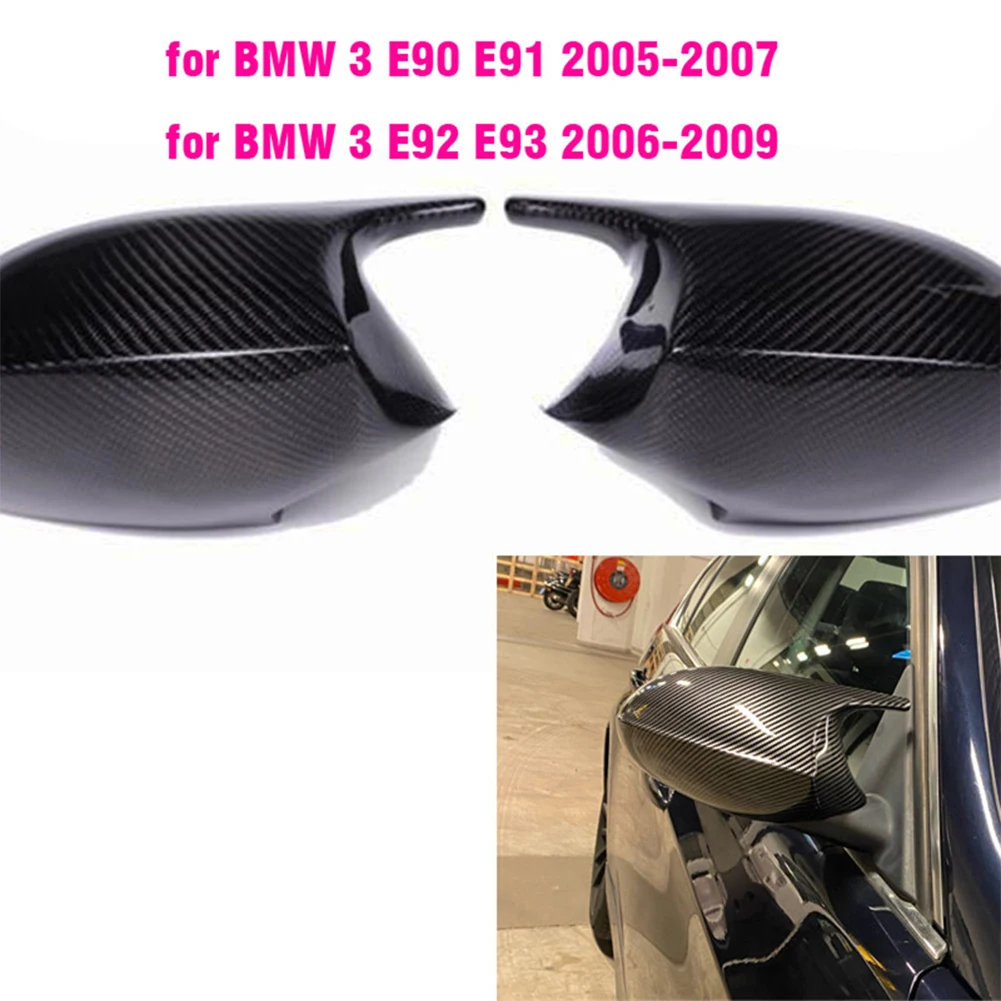 

For BMW E90 E91 2005-2007 & BMW E92 E93 2006-2009 Water Transfer Mirror Case Rearview Mirror Cover