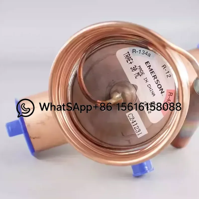 Emerson Thermal Expansion Valve TRAE 30MC 40MC 50MC for Central Air Conditioning Chiller Heat Pump R134a Refrigerant HVAC