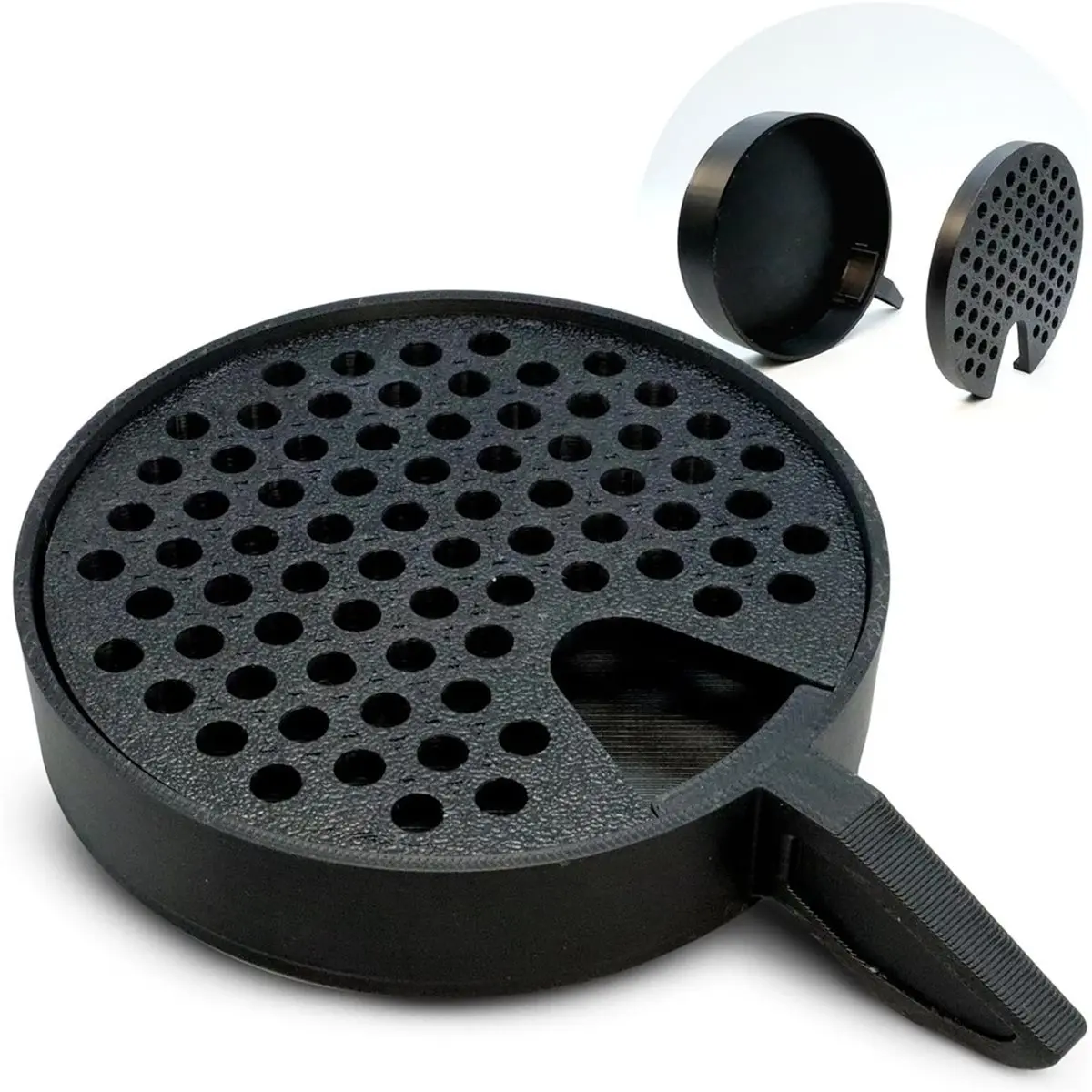 PHONE&GEAR Swap Replacement Part to Prevent Spills Replacement Drip Tray for Vertuo Next Coffee Machine Easy Cleaning,2PC
