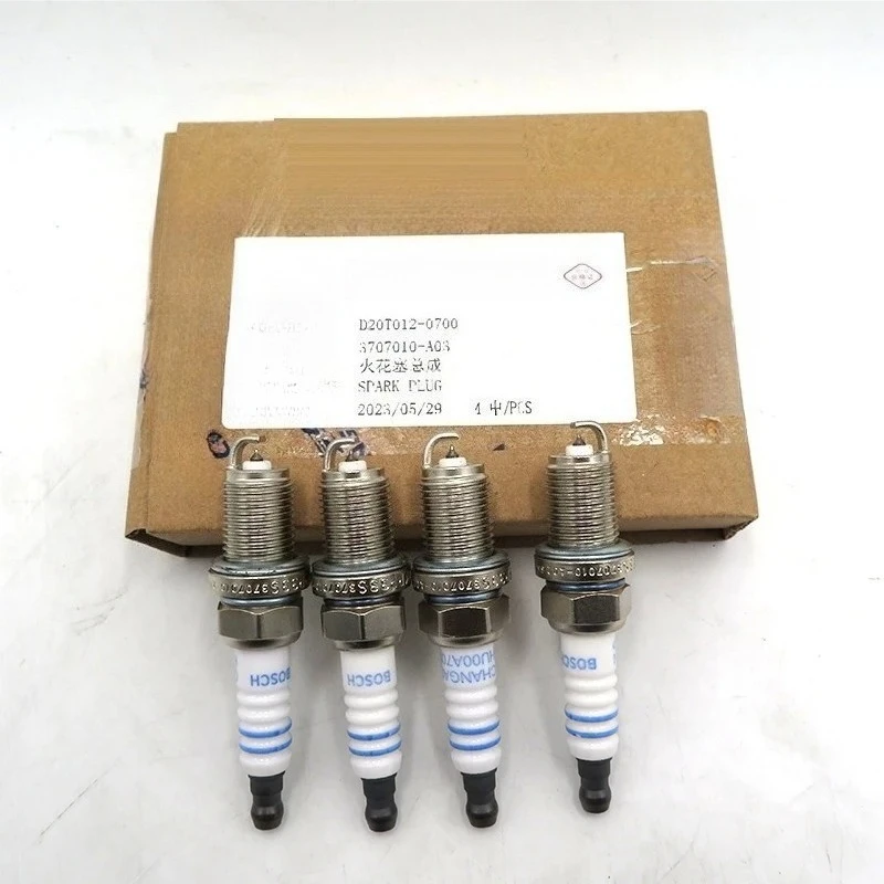 

Оригинальные свечи зажигания Changan CS95 CS85 CS75 PLUS T UNI-K 2.0T OE No. D20T012-0700 3707010-A03 D20T0120700