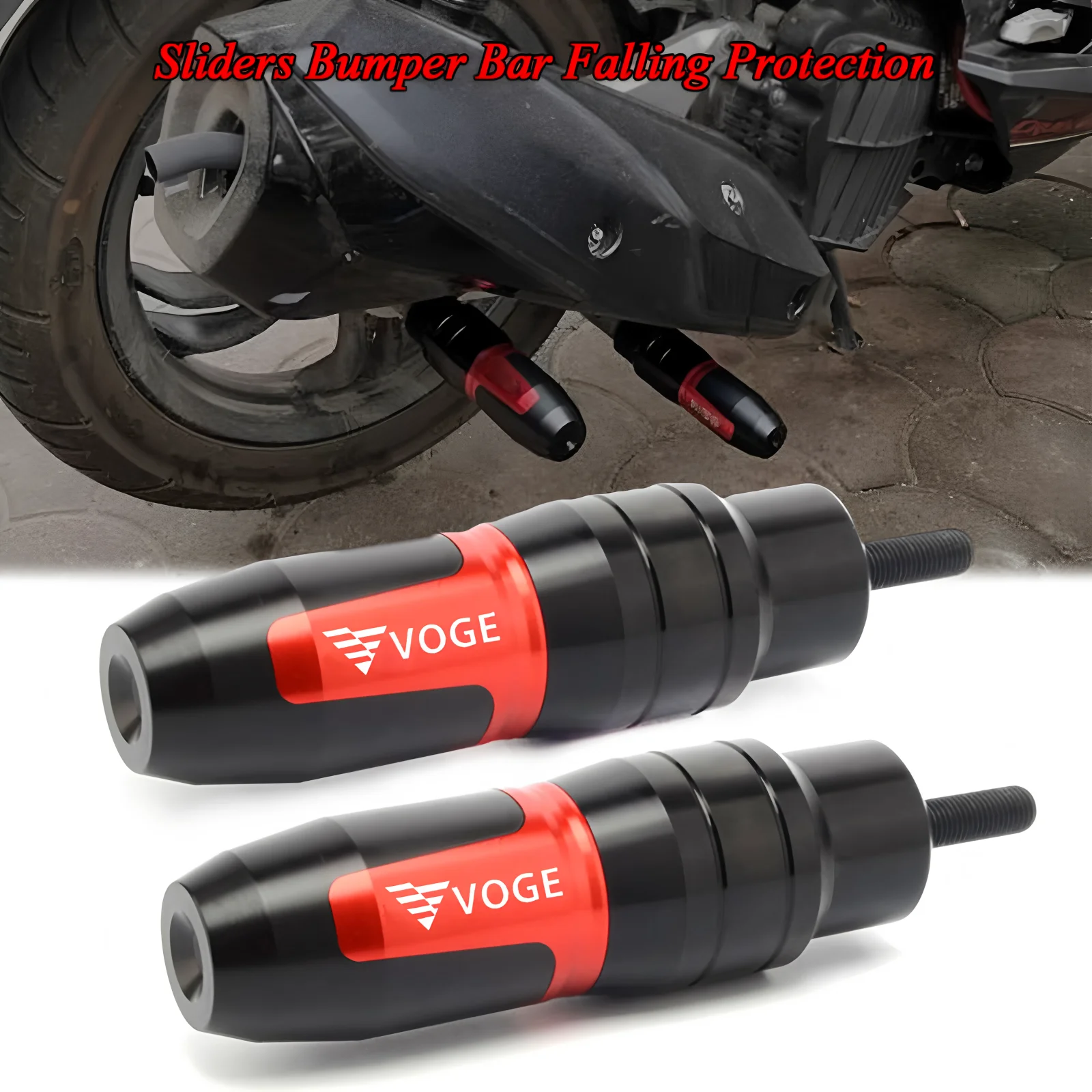 

Motorcycle Sliders Bumper Bar Falling Protection for Loncin Voge 300ac 200ac 500r 500ds