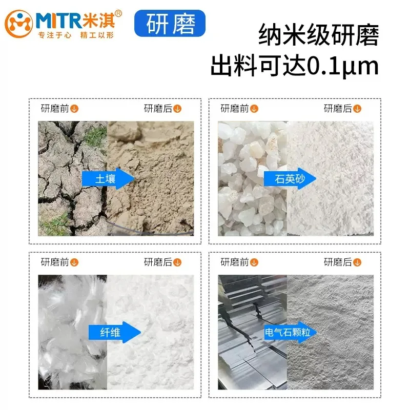 Ball mill Small planetary  Vertical ceramic nano planetary ball mill Mickey