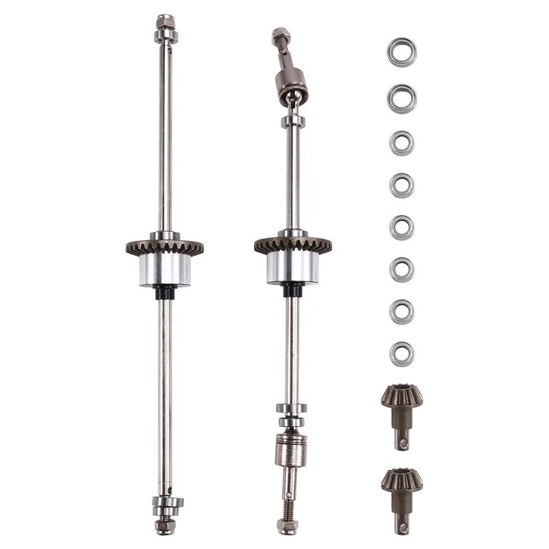 AC52-RC Auto di Aggiornamento Auto Asse Anteriore E Posteriore Kit Manicotto Dritto Per 1/12 MN128 MN86 G500 RC Auto Parti di Aggiornamento