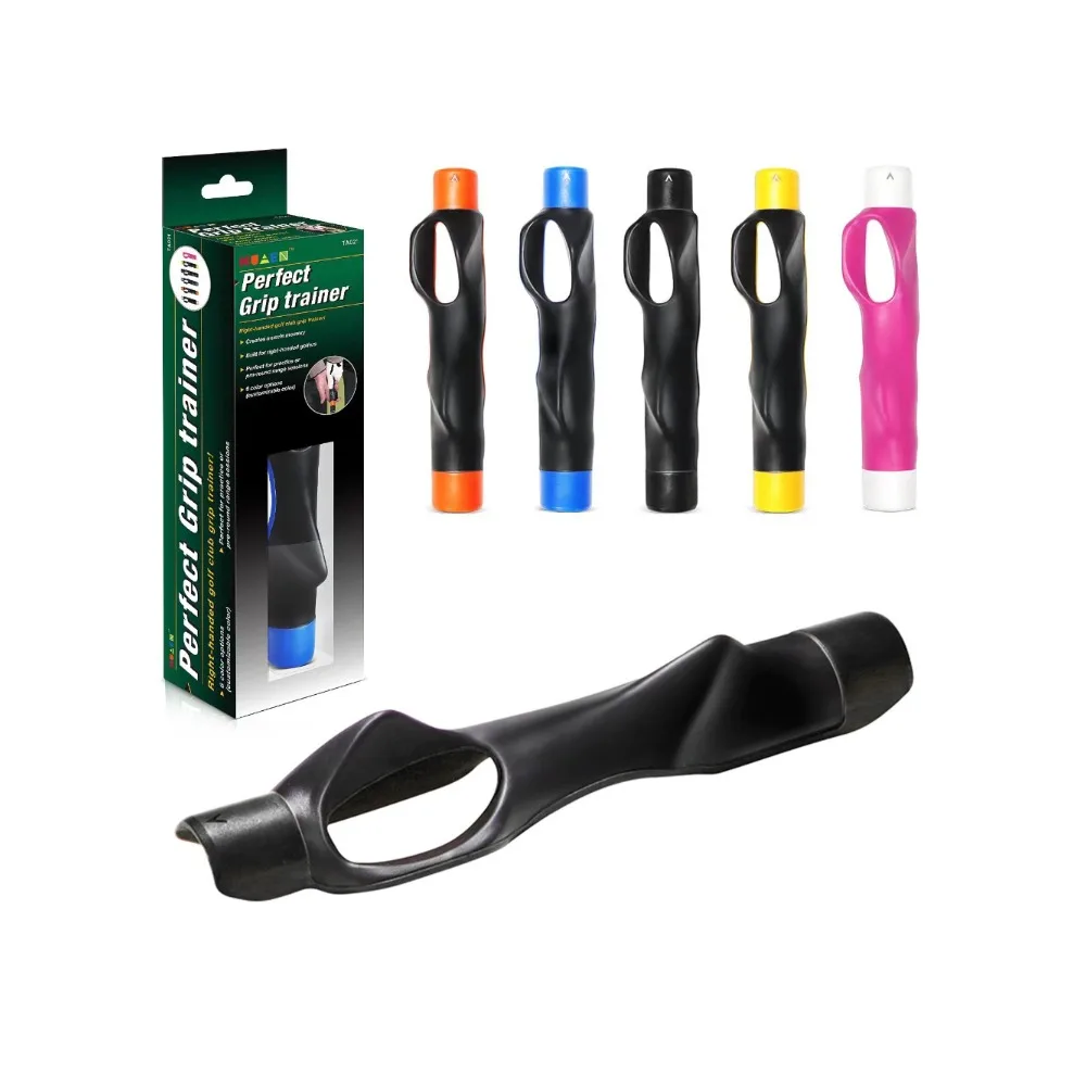Golf Grip Trainer, Golf Swing Training Aid for Improving Proper Hand Positioning, Golf Training Equipment, Improve Swing Rhythm