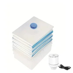 Vacuum compression bag electric pump suction pump Mini Vacuum Sealer Machine Space Saver for Clothes Food Organizer