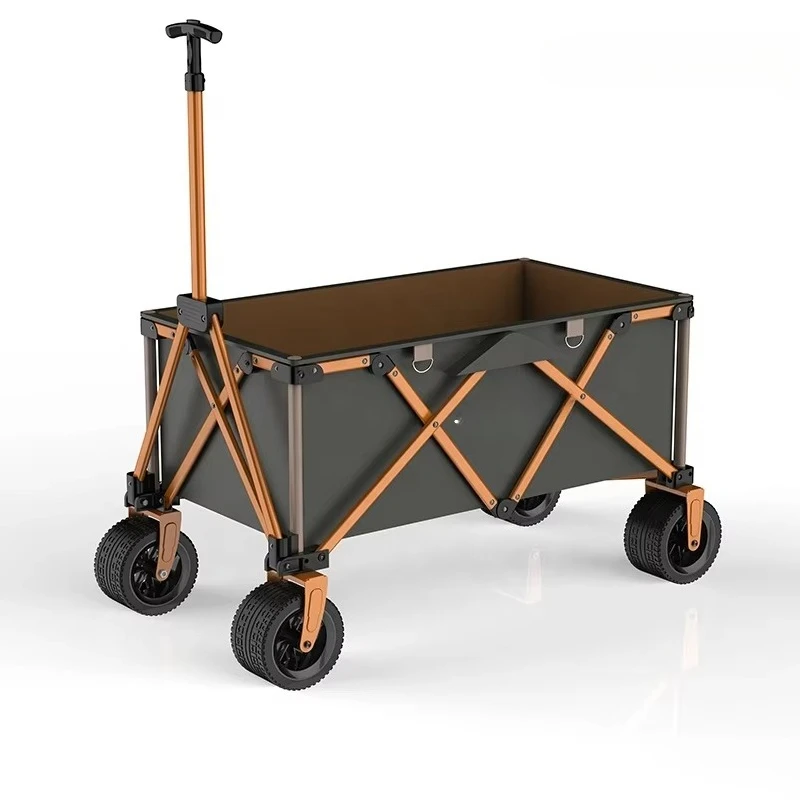 Picnic and camping suitable heavy duty folding van foldable utility vehicle