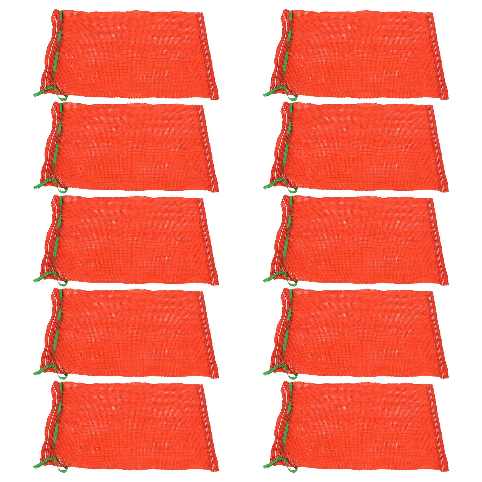 10Pcs Red Reusable Mesh Produc - огляд і ціна Produce Bag Reusable Mesh