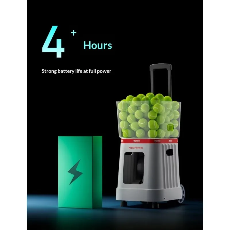 Airo T1 Home Personal Professional AI Tennis Serving Machine APP/remote Control Multi-Ball Routes Trainer Launcher Ball