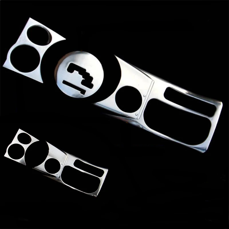 For Mitsubishi ASX 2010 - 2019 Car Accessories Gearbox Water Cup Holder Cigar Lighter Decoration Cover Trim Metal Sticker