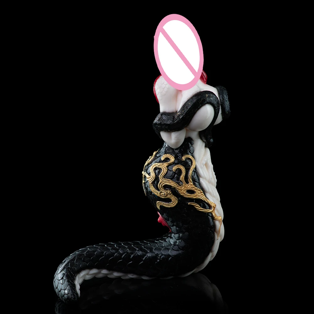 YOCY Liquid Silicon Snake-woman Shape Masturbator 1.95kg Stroker Fantasy Adult Sex Toys for Man Penis Massage Art Toys view 4