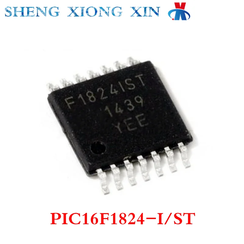 

5pcs/Lot 100% New PIC16F1824-I/ST TSSOP-14 8-bit Microcontroller -MCU PIC16F1824 Integrated Circuit