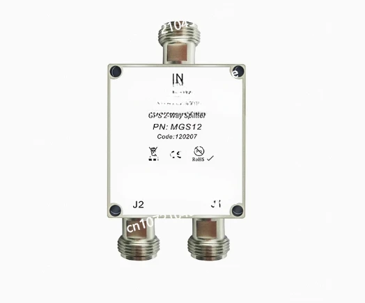 MGS12, GPS One Point Two Power Splitter, GNSS Intelligent Two Power Splitter, N SMA TNC Type GPS Beidou Power Splitter