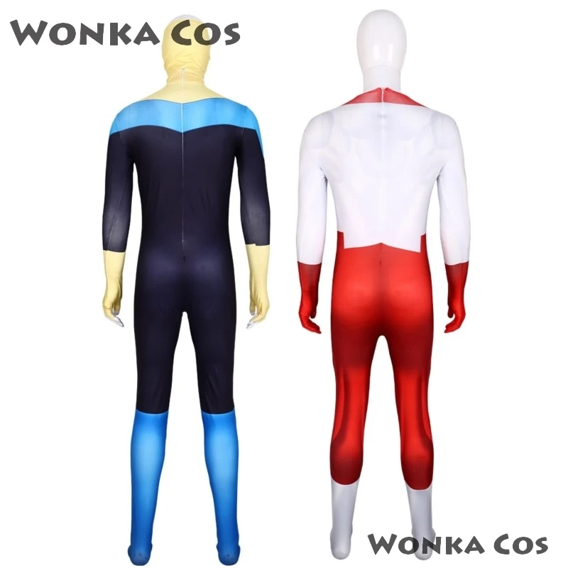 Invincible- Invincible Mark Cosplay Fantasia Costume Jumpsuit For Adult Men Kids Outfits Disguise Halloween Carnival Party Suit