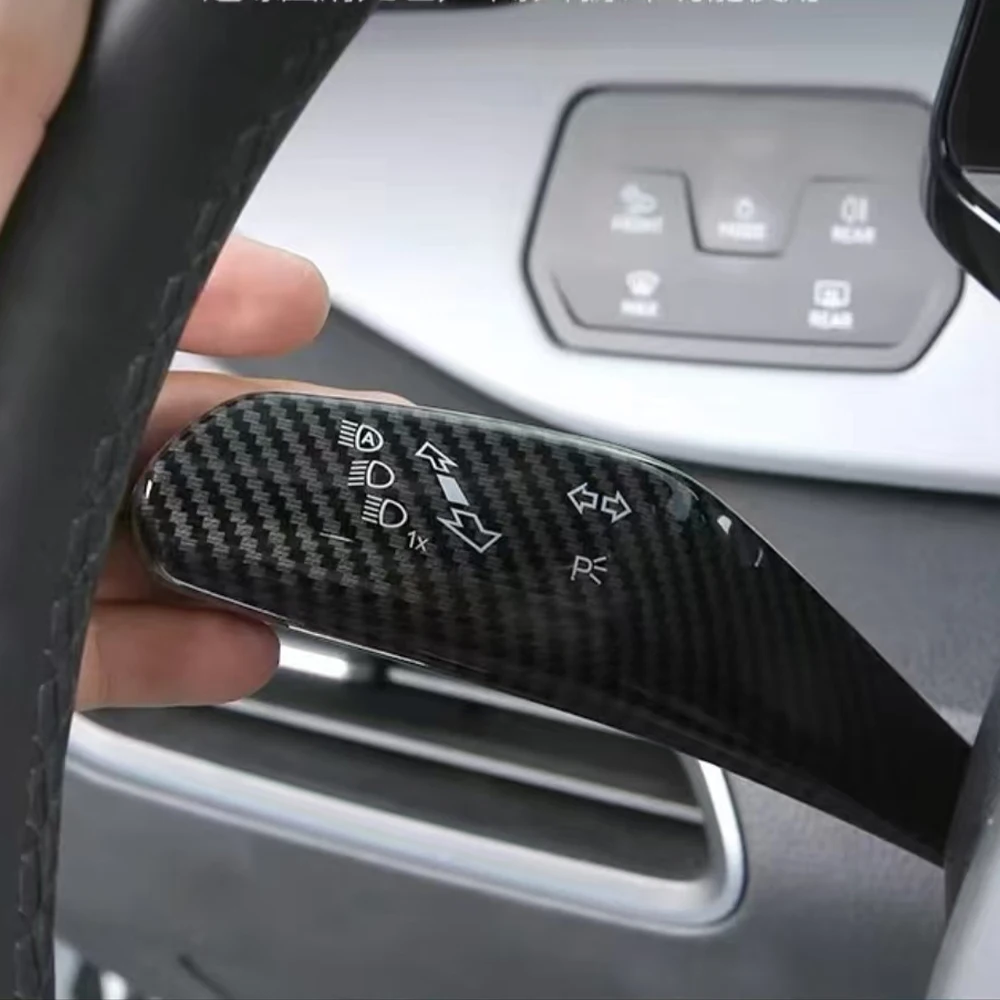 ل VW Volkswagen ID3 ID4 ID6 ID.3 ID.4 CROZZ عجلة توجيه سيارة ممسحة مقبض غطاء التحول ملصق مزخرفة الملحقات #4