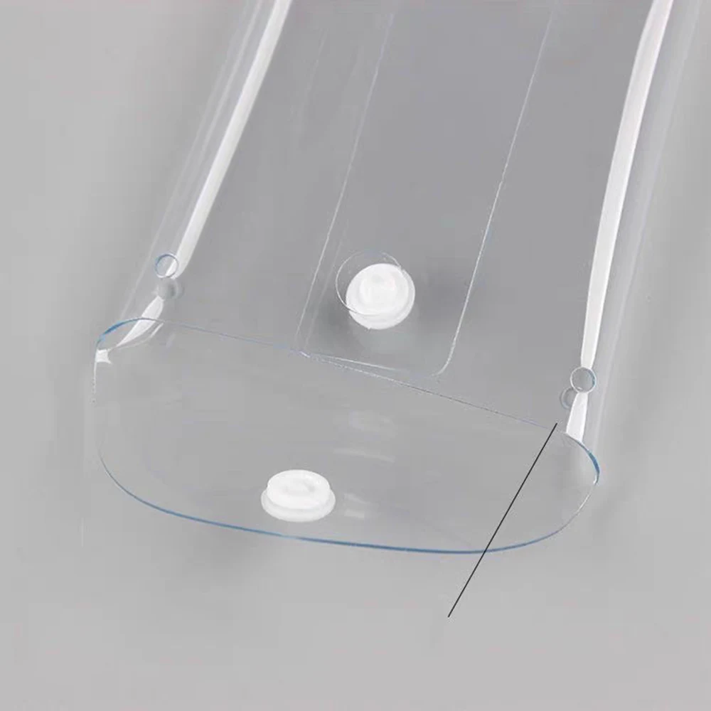 Anime Badge Display Box Mini Doll Bag With Colored Keychain Button Fashion Organizer Box Thicken Transparent Storage Pouch