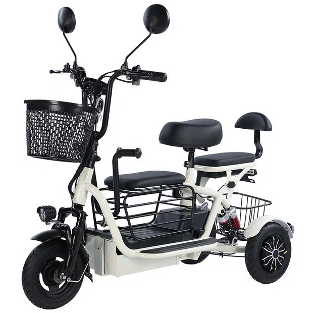 

City Tricycle Three Wheel Battery 48v 15ah 600w Tricycle 3 Wheel Electric Scooter