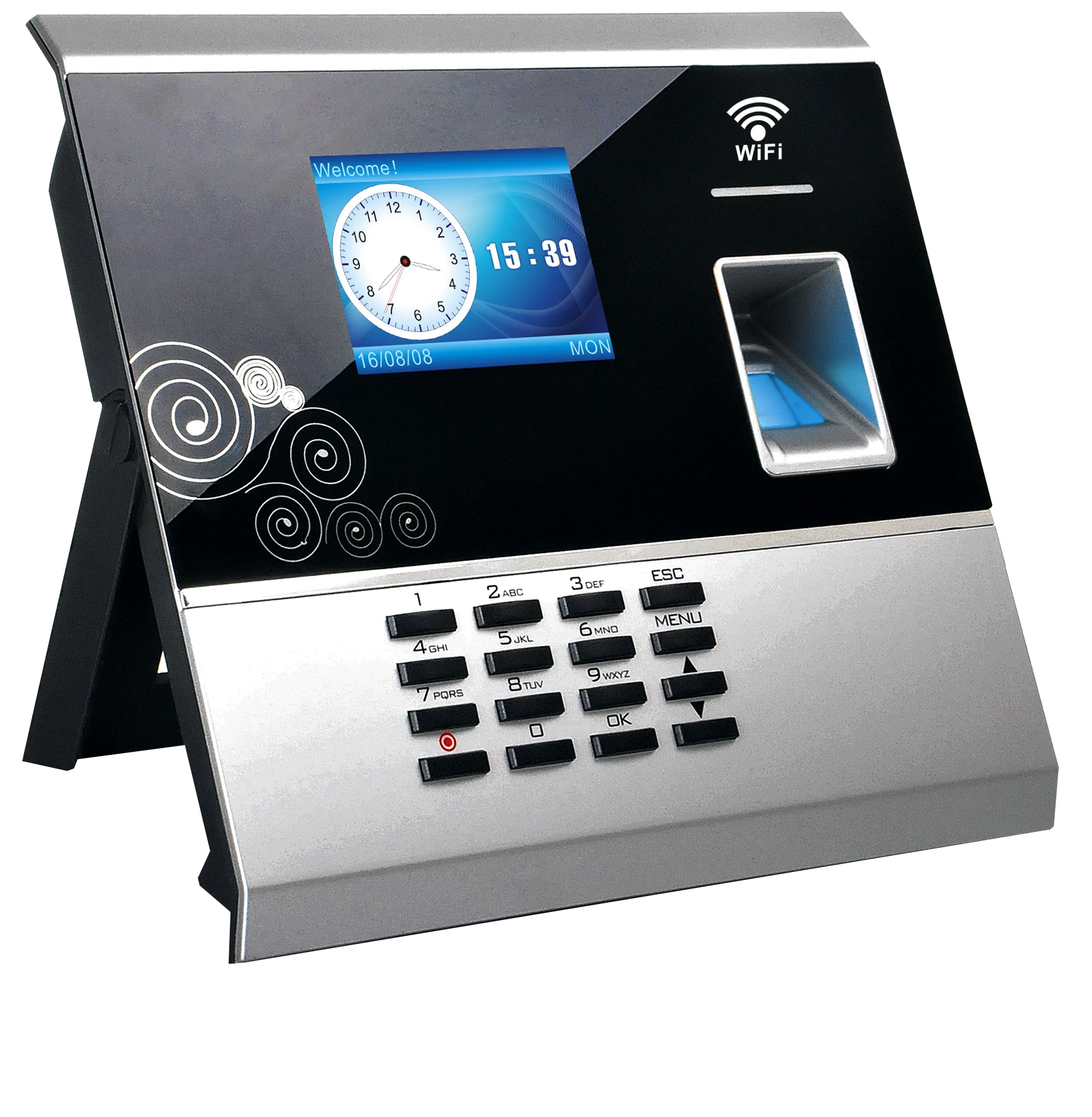 TCP/IP RFID Biometric Fingerprint Time Attendance Machine Cloud Software Time Recording with SDK