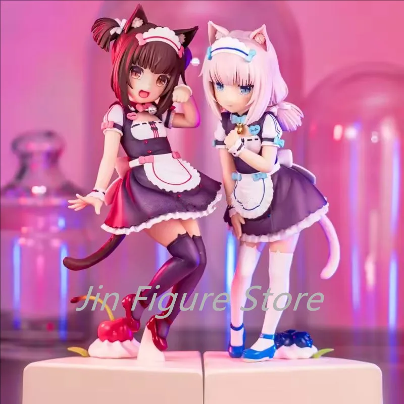 

20cm Anime NEKOPARA Figure Vanilla Chocola Action Figure Collectible Model Movable Figurine Toys Ornaments Anime Cute Cat Girl