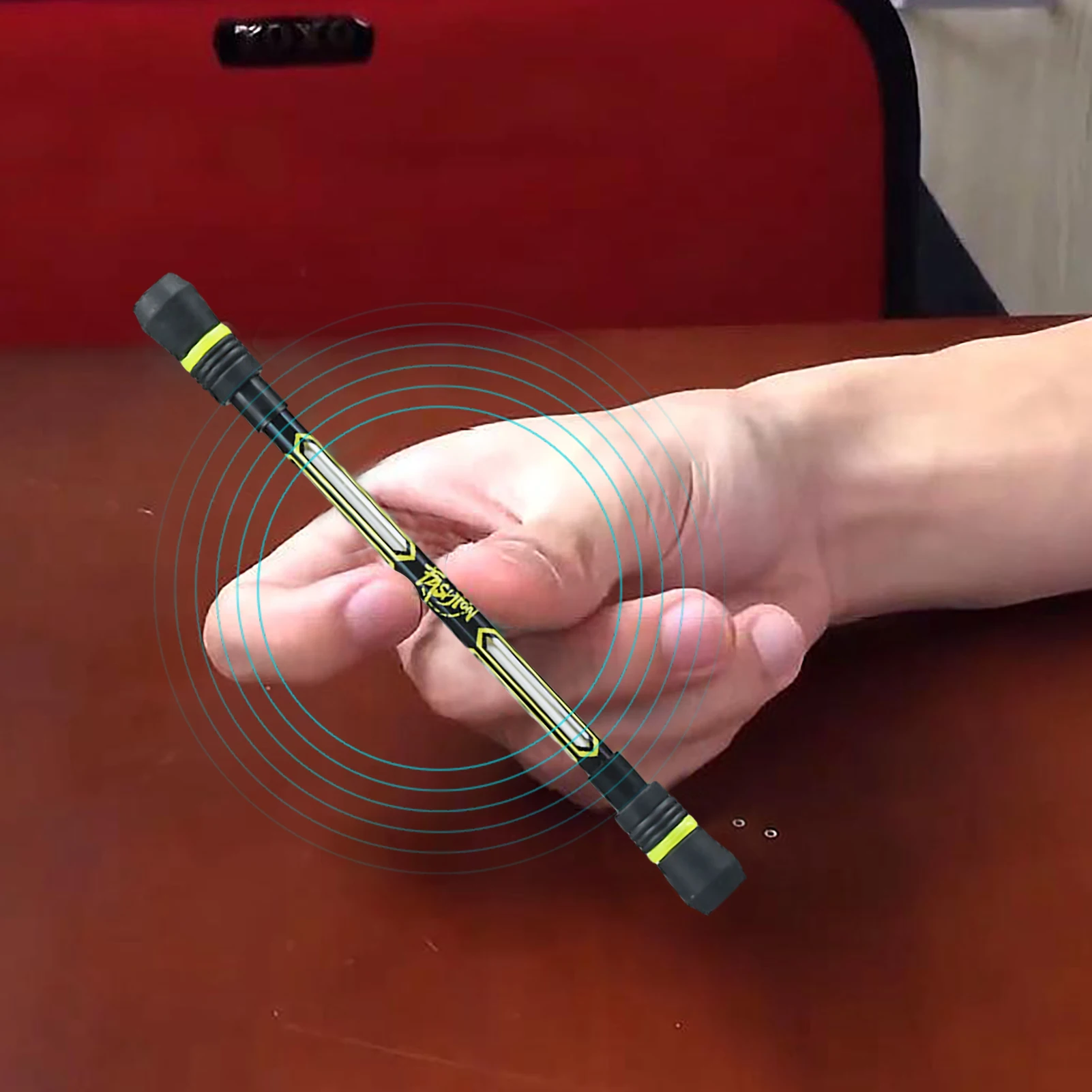 Penna rotante 4 pezzi penna rotante penna rotante per dita volanti spinner per dita penna rotante rivestita antiscivolo per l'allenamento del cervello