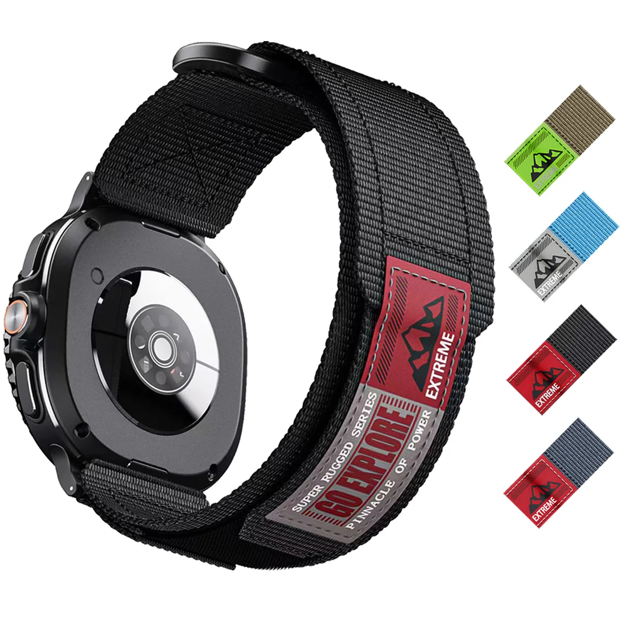 

Bracelet For Samsung Galaxy Watch 8/8 classic Strap 40mm 44mm 46mm Accessories Sport Nylon Trail loop correa Galaxy watch 8 Band