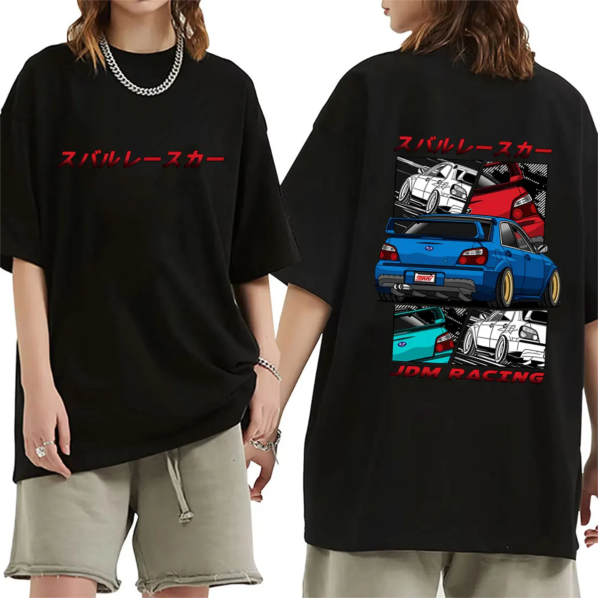 Anime Initial D Drift AE86 Takumi Fujiwara T Shirts Men Women Cartoon Manga T-shirt Men's Fashion Vintage Oversized Streetwear