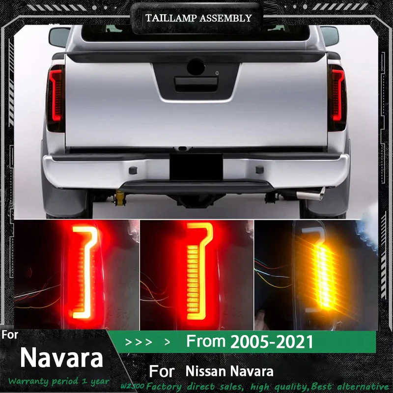 LED Tail Light for Nissan Frontier LE/Nismo/XE/SE/PRO 4X/S/SL/SV 2005-2021 Rear Tail Light Assembly Brake Lamps