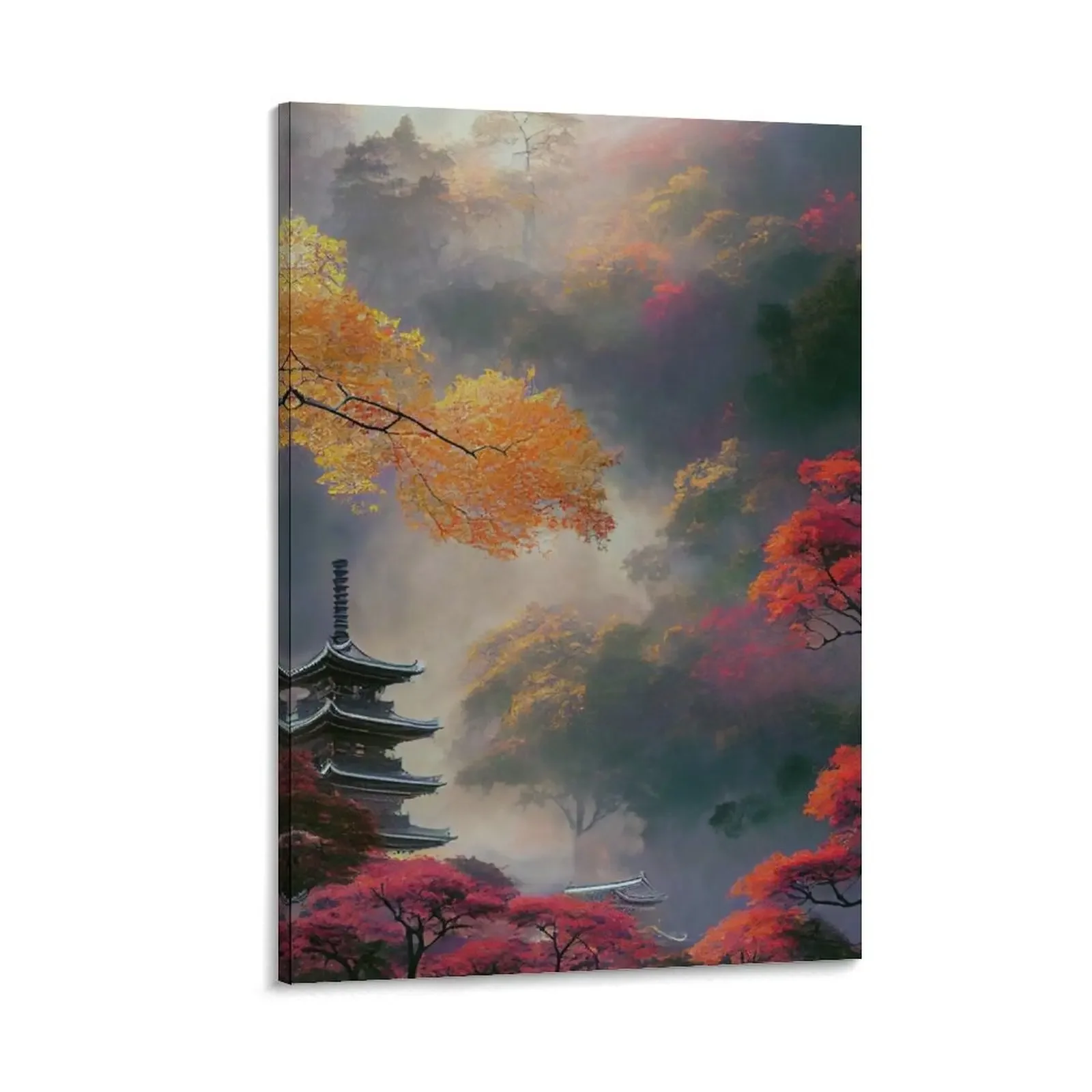 

Japanese calm forest Canvas Painting canvas wall art Decorative paintings home decoration accessories