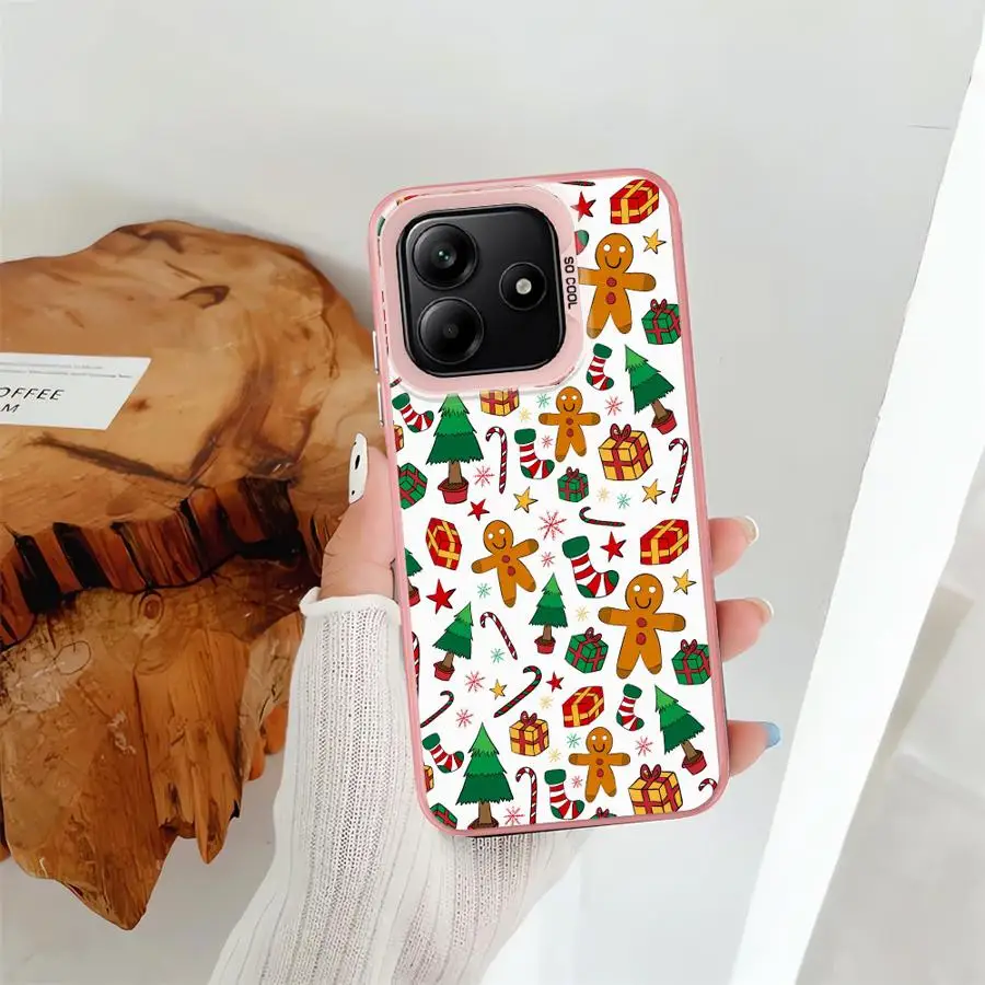 เคสโทรศัพท์ลายคริสต์มาส ดีไซน์สร้างสรรค์ สำหรับ Xiaomi Redmi Note 10s 14 Pro Plus 12s 10Lite 9s 13 12 11 11s