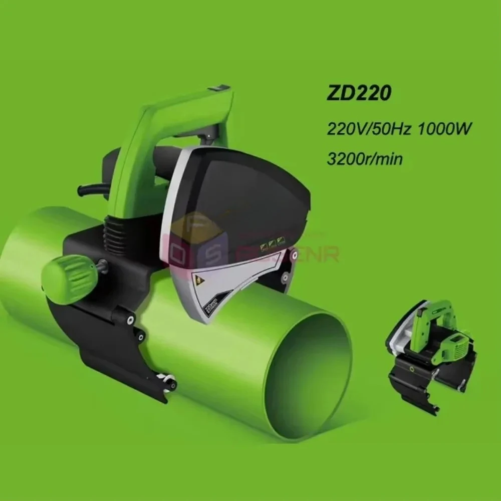 110V/220V ZD220 Portable Steel Metal Tube MeCutter Electric Iron Stainless Steel Pipe Cutting Machine Pipe Sawing Tools