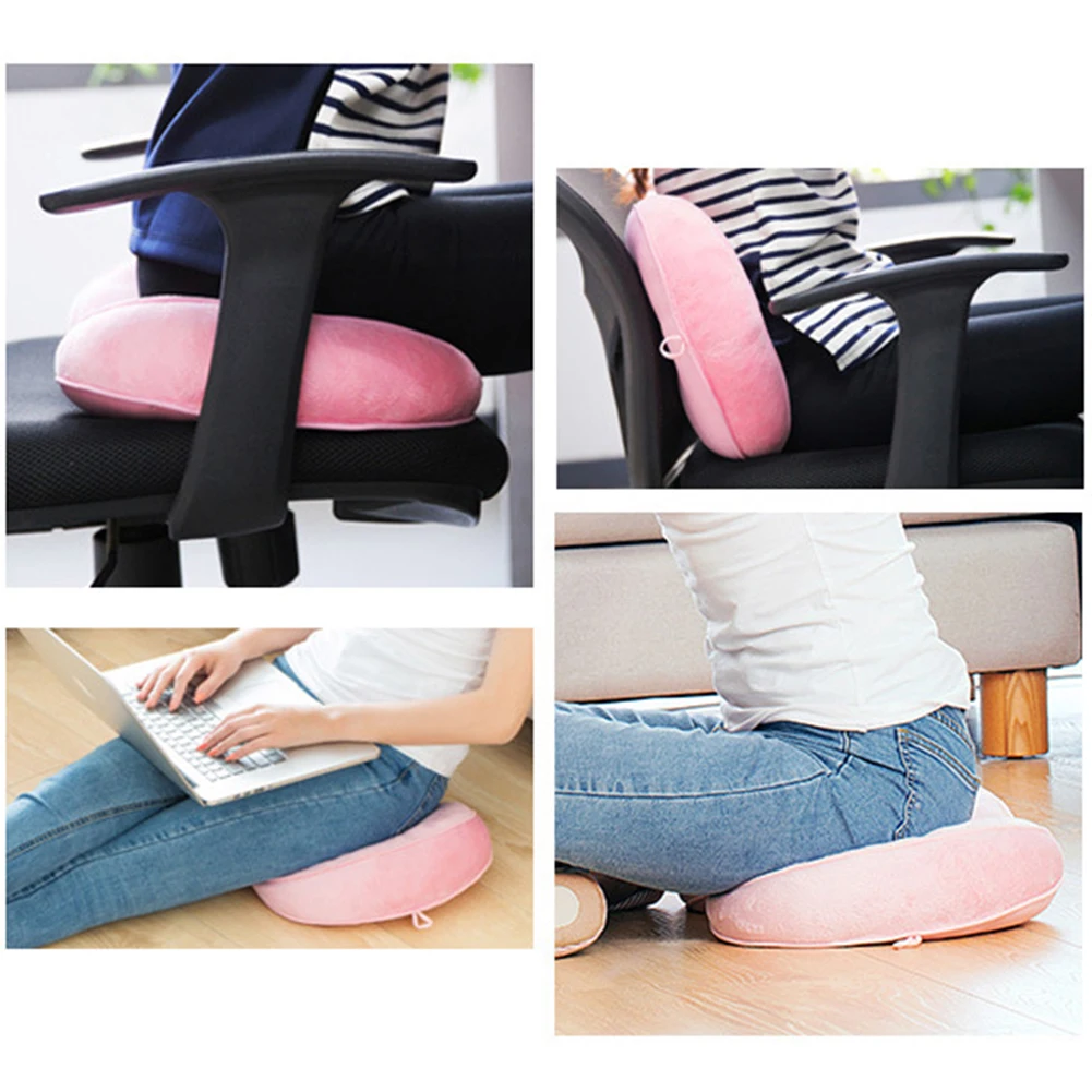 Multifunction Dual Comfort Orthopedic Cushion Pelvis Pillow Memory Foam Hip Lift Hips Up Seat Cushion for Pressure Relief