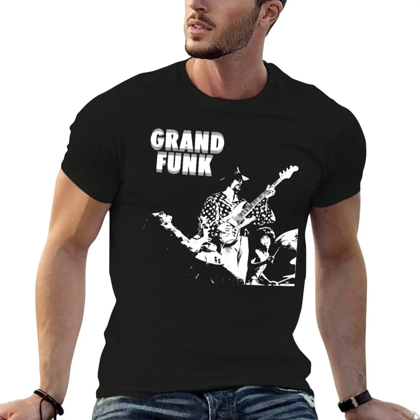 

GFR Best rock band Classic T-Shirt anime t shirts for man man t shirt heavy cotton T-Shirt