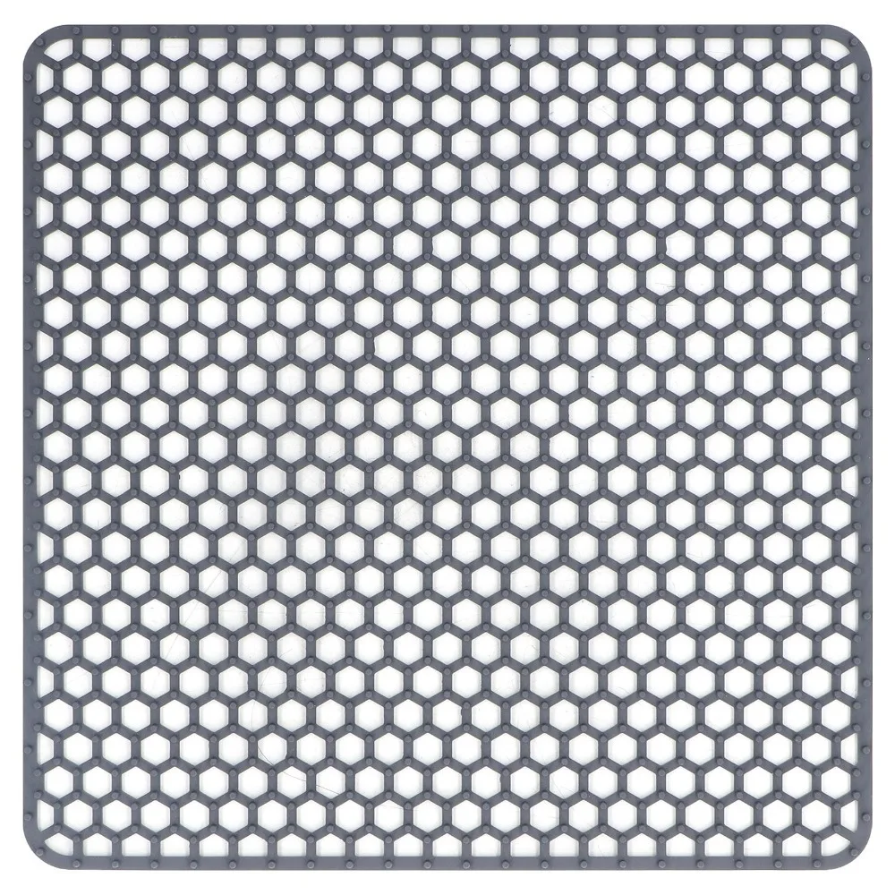 

Kitchen Accessory Mesh Sink Mat Silicone Anti-Slip Sink Protector Easy To Clean Quick Drying Dish Drying Pad Kitchen