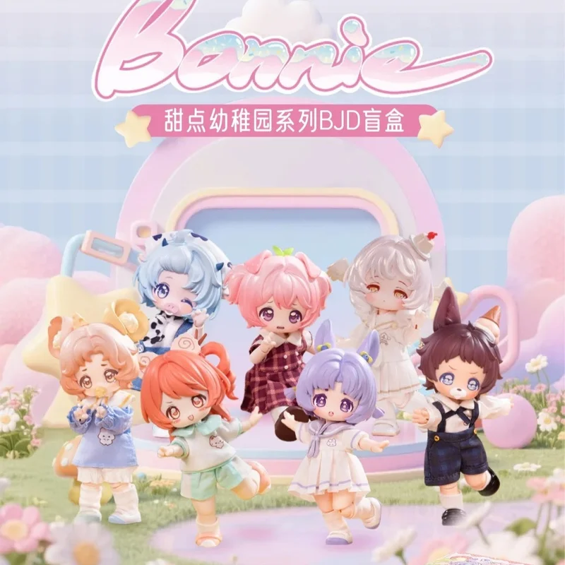 

COME4FREE Bunny Dessert Kindergarten Blind Box 1/12 Scale Movable Action Figure BJD Doll Mystery Box Surprise Girl Toys Gift