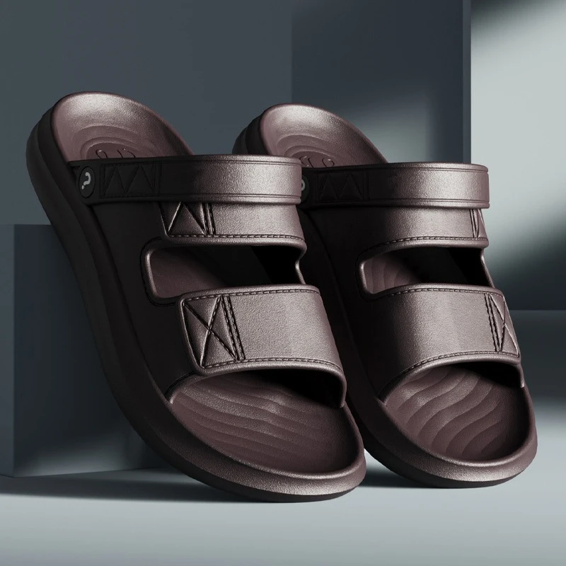 House Sandals Men Slippers Clog EVA Flip Flop Soft Non Slip Clapper Slides Outdoor Summer Beach Home Sports Garden Driving Shoe