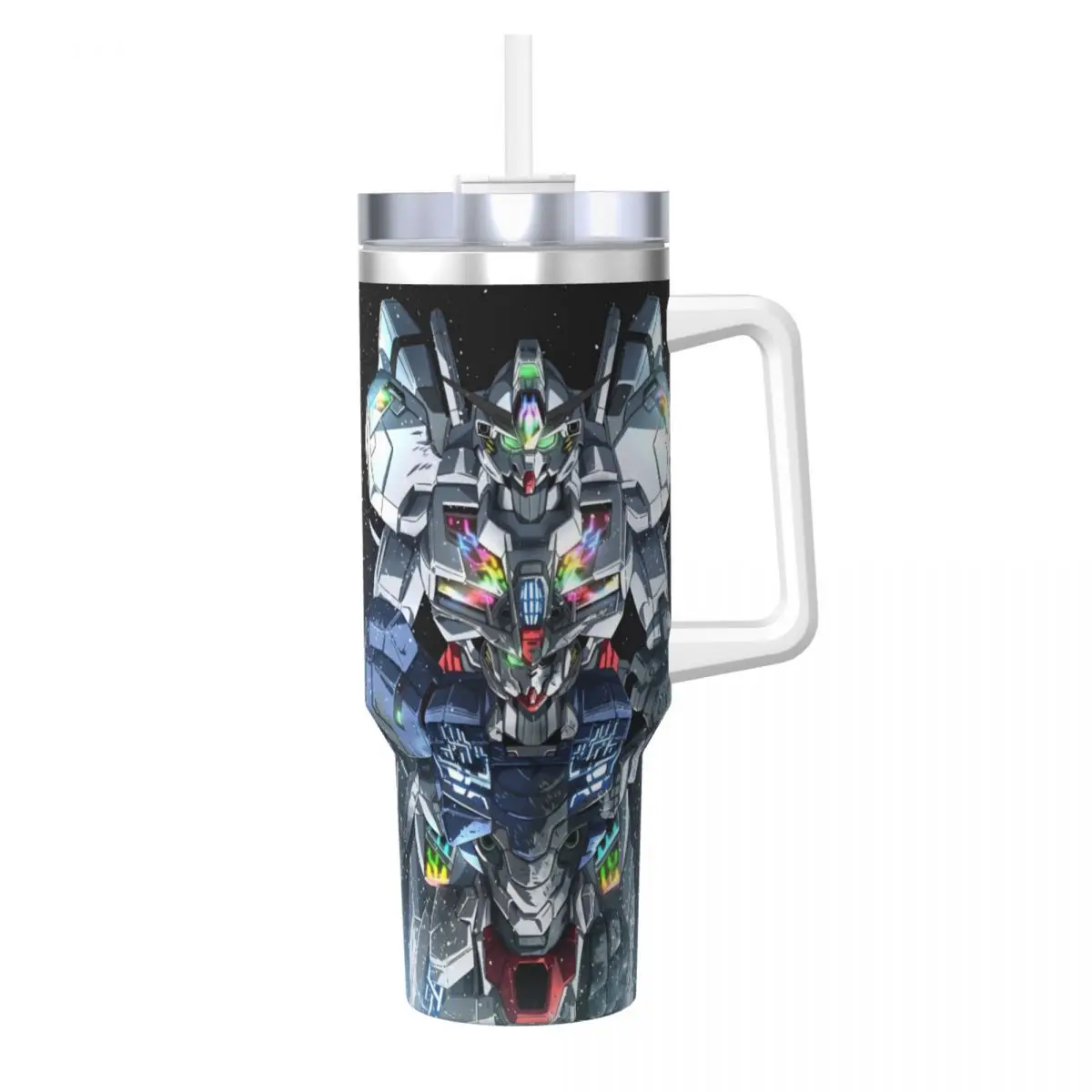 Gundam Tumbler Cold Drink Water Bottle Keep Heat Stainless Steel Coffee Mug Custom DIY Travelist Mugs Cup