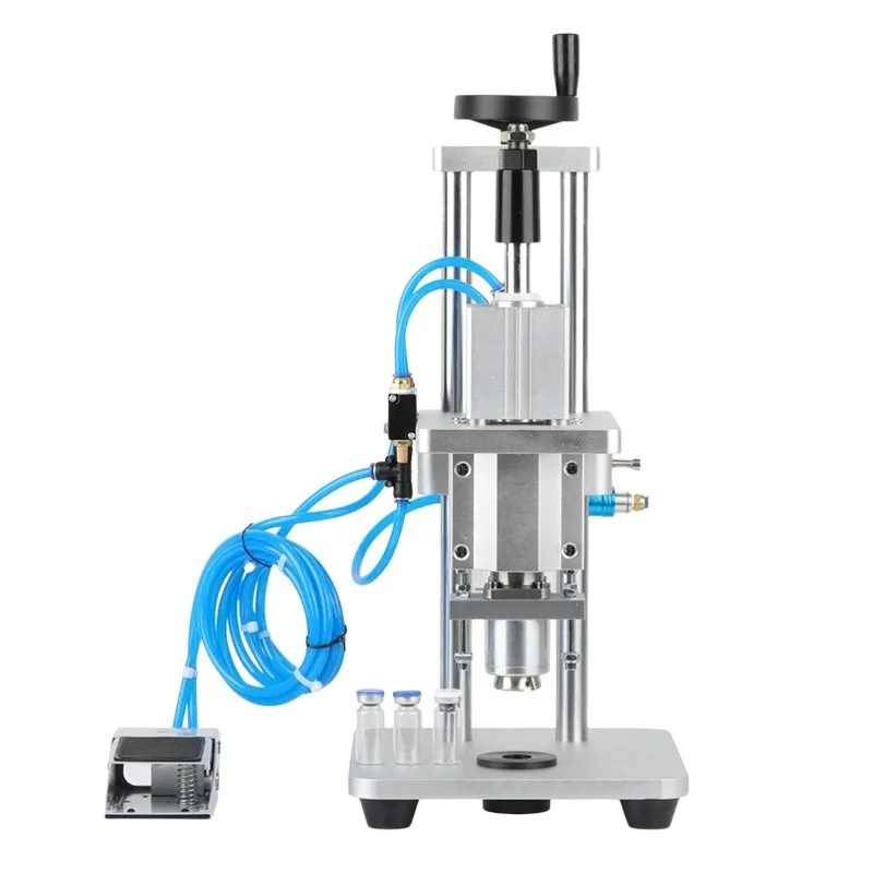 

Pneumatic Capping Machine for Oral Liquid Bottles Aluminum Glass Vials