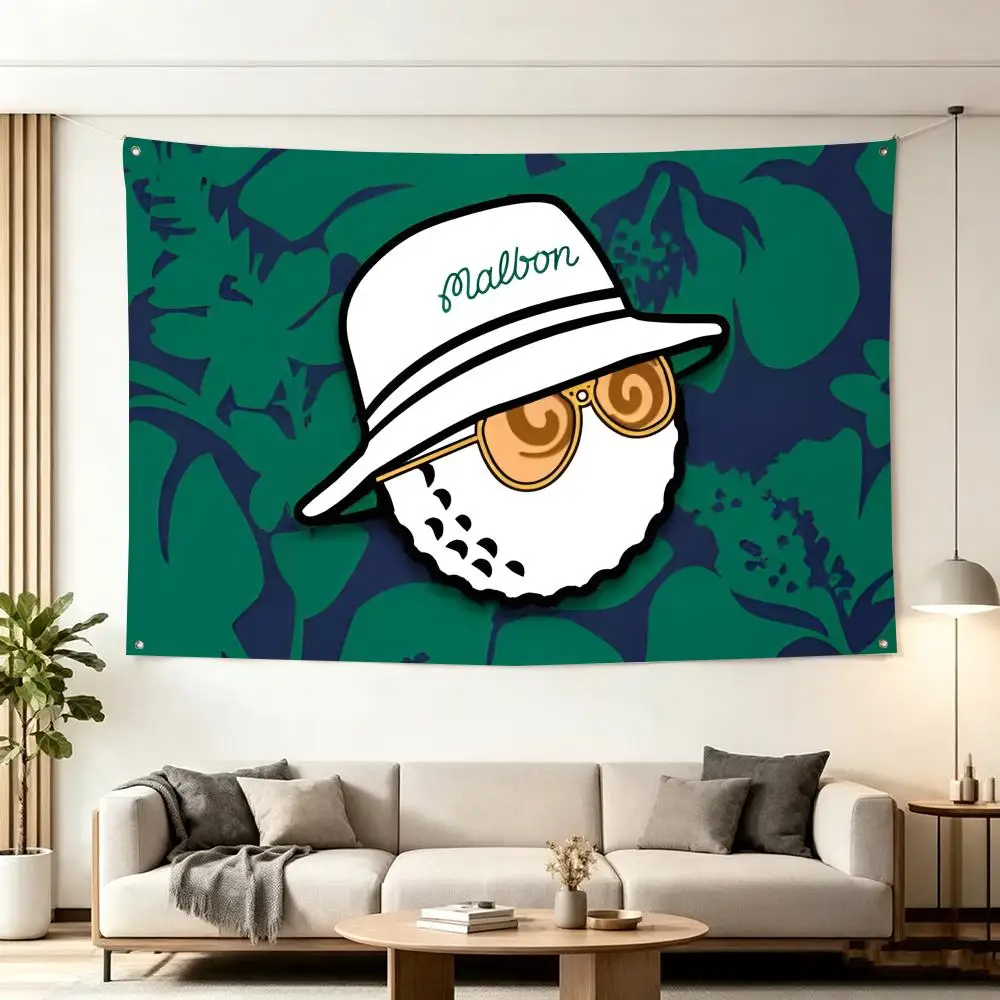 Modische Golf-Malbon COOL-Flaggen für Wohnzimmer, Zuhause, Studentenwohnheim, Wanddekoration, Outdoor-Camping, Party-Banner, Geschenke – Detail 3