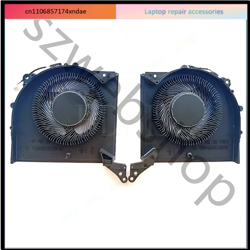 For Lenovo Legion Pro 7 16ARX8H 16IRX8 16IRX8H 82WQ Laptop CPU & GPU Cooling Fan