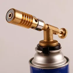 Gas Burner Welding Torch Portable Gas Torch Blowtorch Copper High Temperature Brass Gas Torch Brazing Solder Welding Plumb