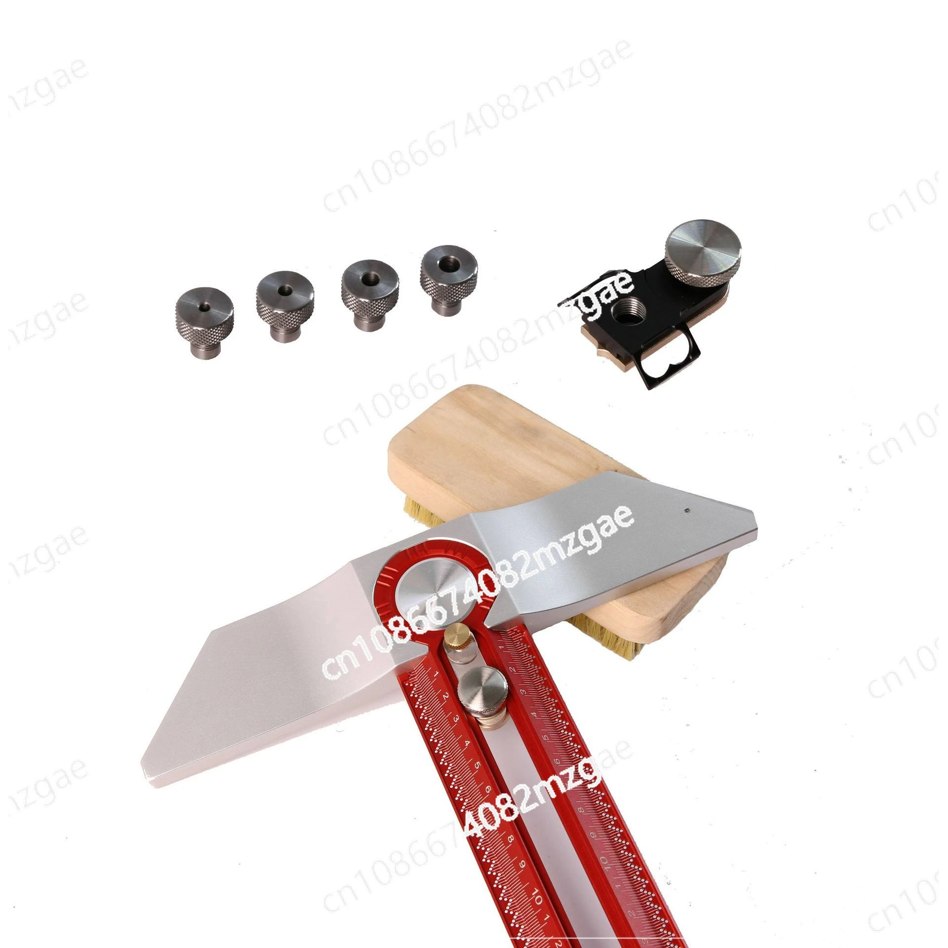 

Угломер из алюминиевого сплава 45 градусов, Т-образный, для деревообработки, для разметки, измерения размеров, отверстий и пересечения линий