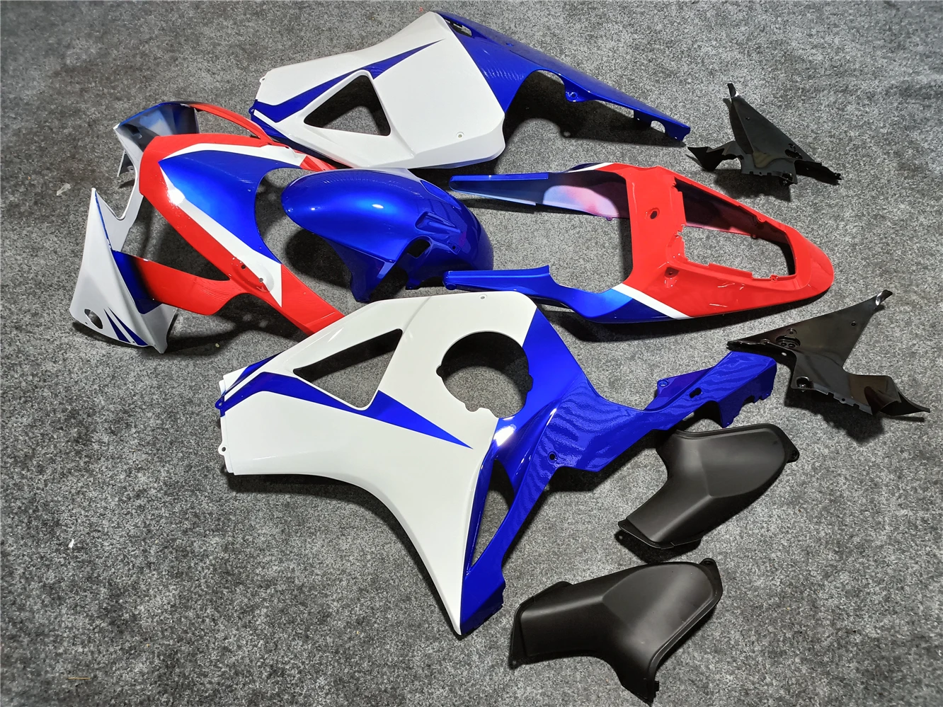 CBR 954RR 2002 Fairing Kits CBR 954 RR 02 Fairings CBR954RR 2002 - 2003 Body Kits White Blue