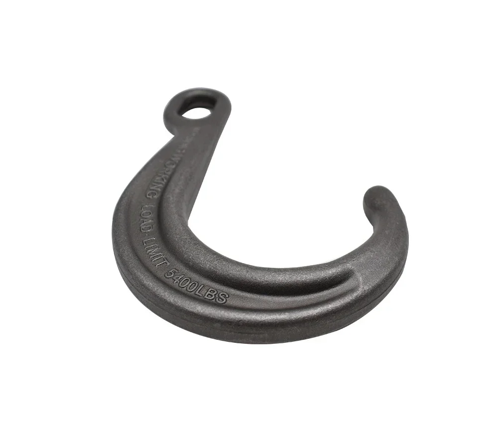 Factory Trailer Hook Carbon Steel Large J Hook Trailer Chain Forging